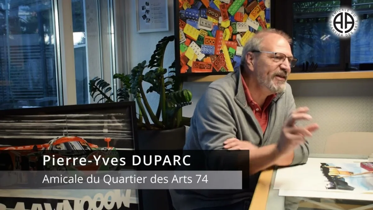INTERVIEW de Pierre Yves DUPARC - Amicale du Quartier des arts de Ville-la-Grand (74)