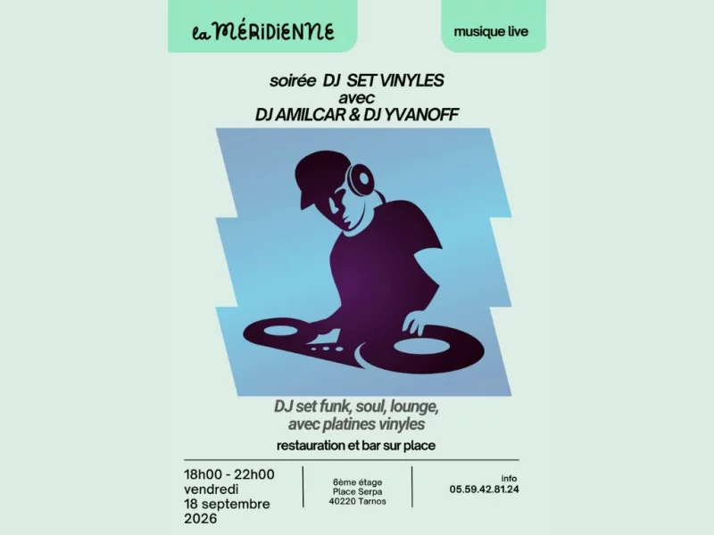 Soirée DJ set vinyles