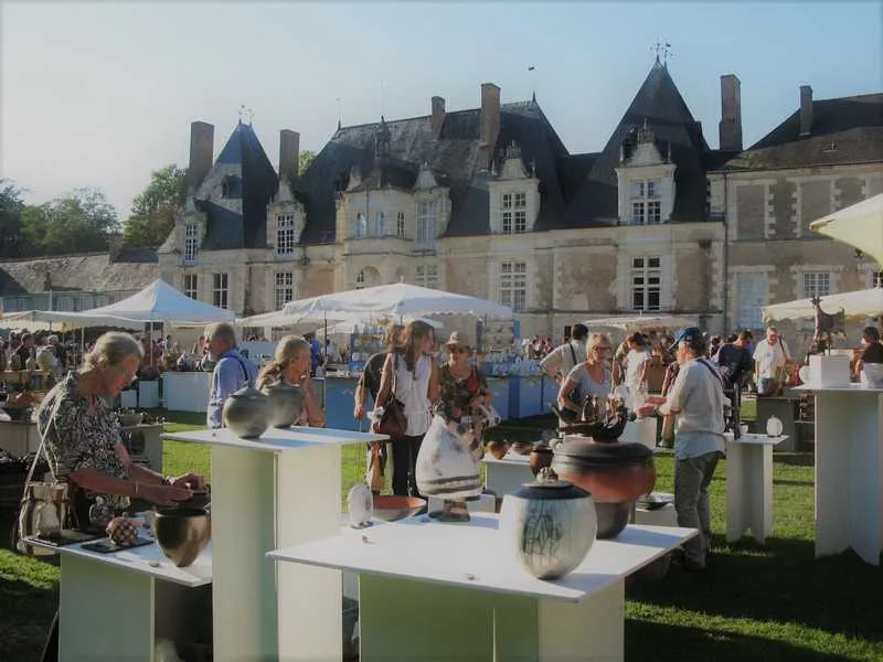 Festival de la céramique au château de Villesavin