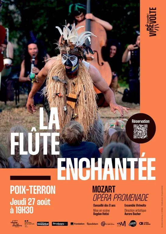 La flûte enchantée, opéra promenade de W.A. Mozart