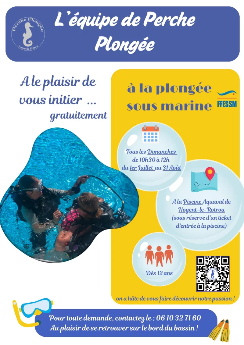 Initiation plongée sous marine à l'Aquaval