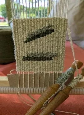 Tisser un fragment d'œuvre