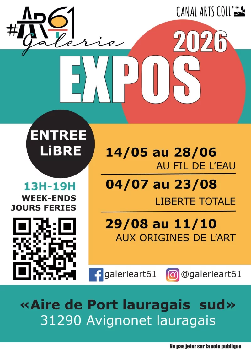 EXPOSITION "AUX ORIGINES DE L'ART" À LA GALERIE ART61