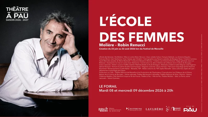 Saison Théâtre à Pau - L'école des femmes