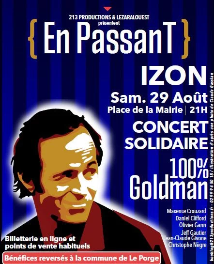 Concert solidaire à Izon