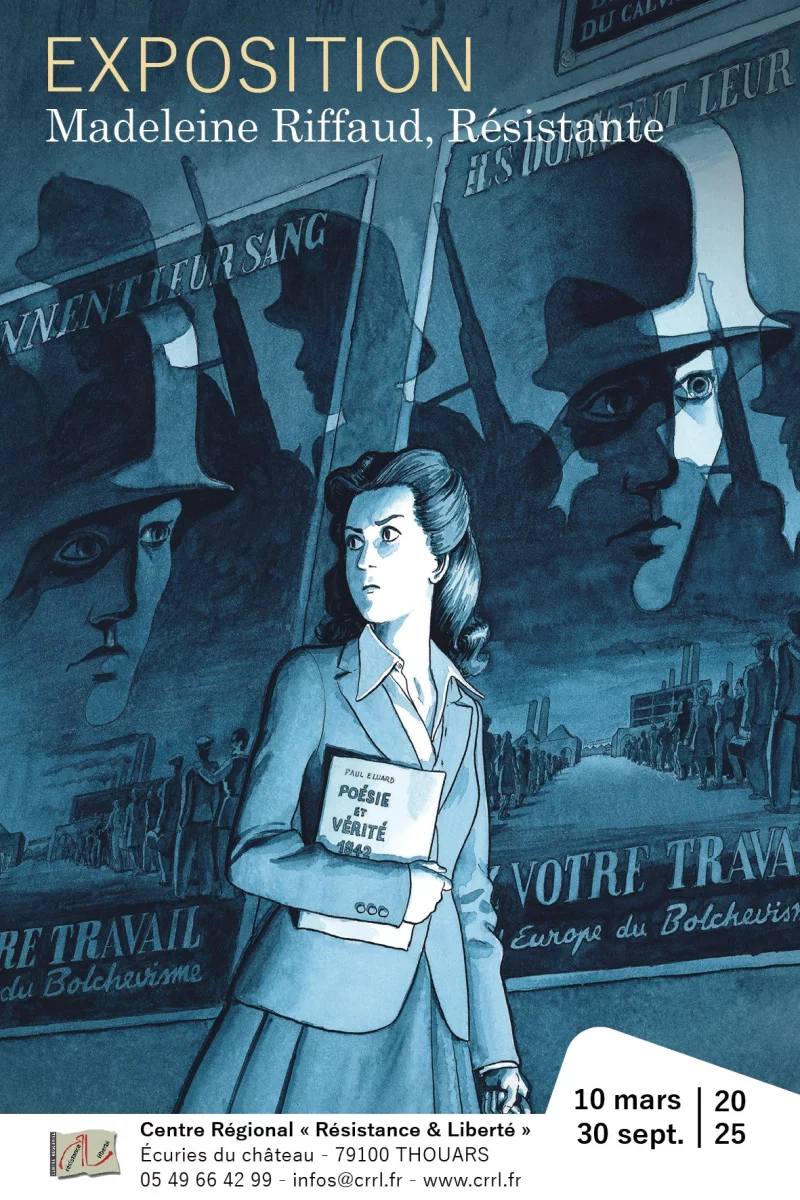 Visite commentée - Exposition Madeleine Riffaud, Résistante