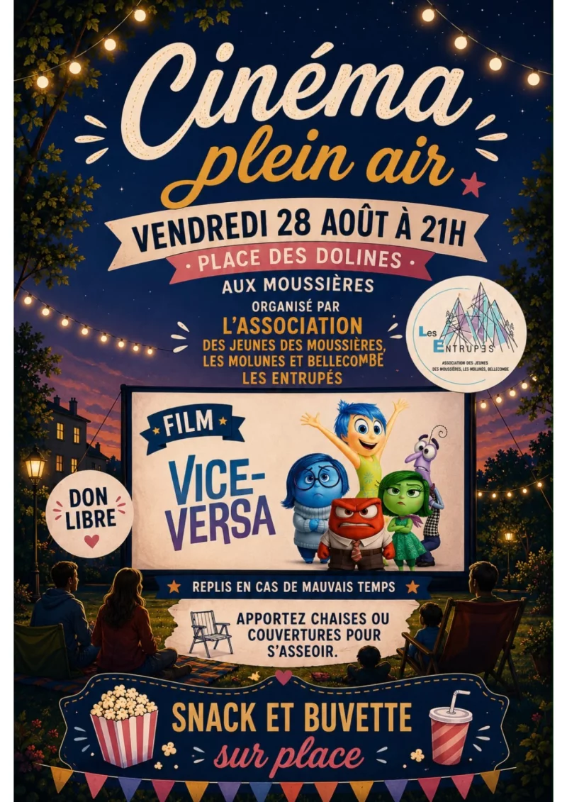 CINÉMA EN PLEIN AIR