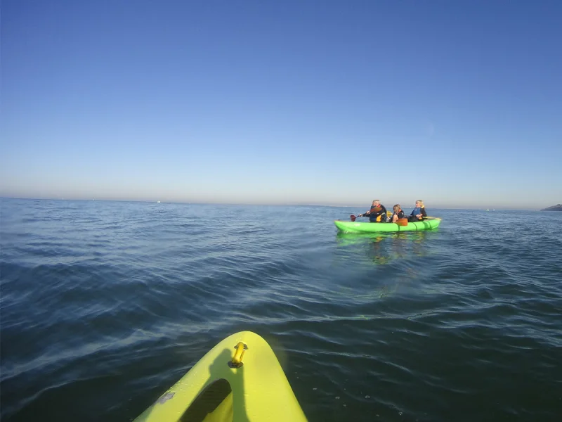 Concept Sport Emotion - Balade en kayak pour un voyage dans le temps
