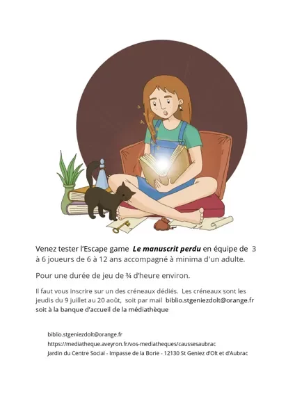 Escape Game à la médiathèque