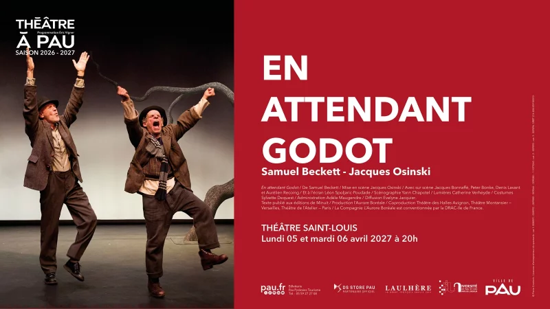 Saison Théâtre à Pau - En attendant Godot