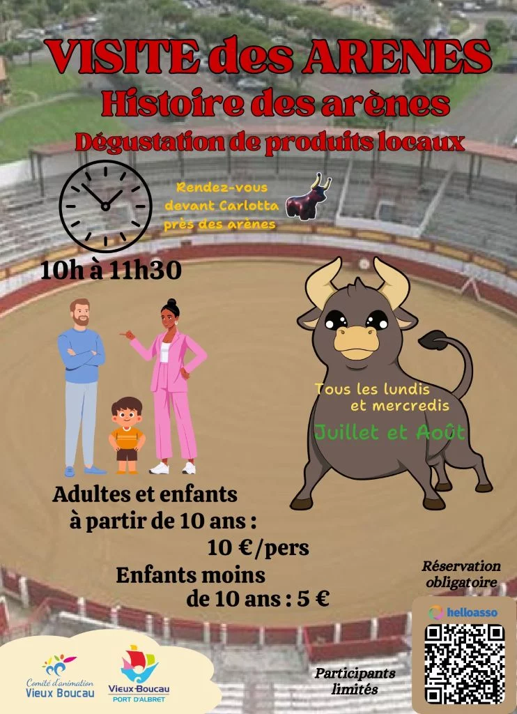 Visite des arènes