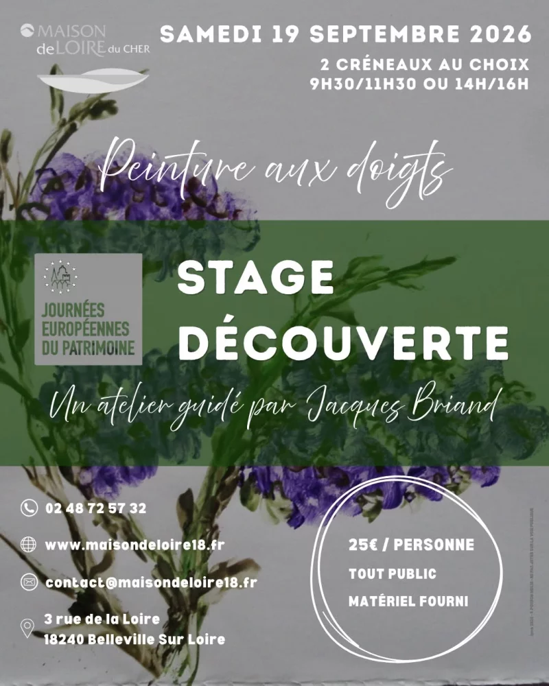 [JEP] Stage découverte peinture aux doigts