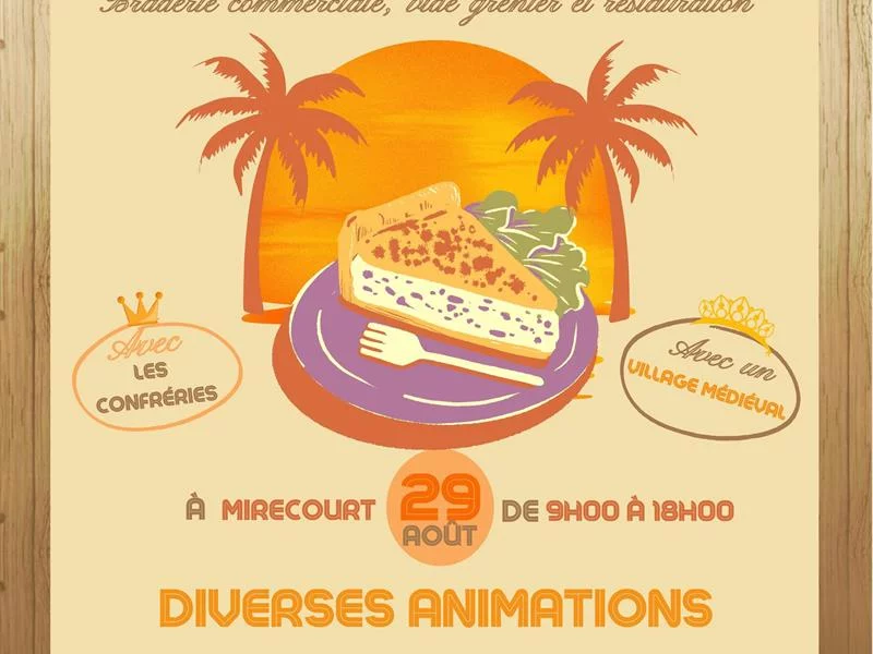 Braderie de la taste quiche de Mirecourt