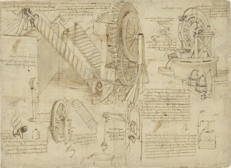 Exposition "Léonard de Vinci maître de l'eau"