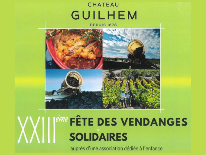 XXIIIÈME FÊTE DES VENDANGES SOLIDAIRES