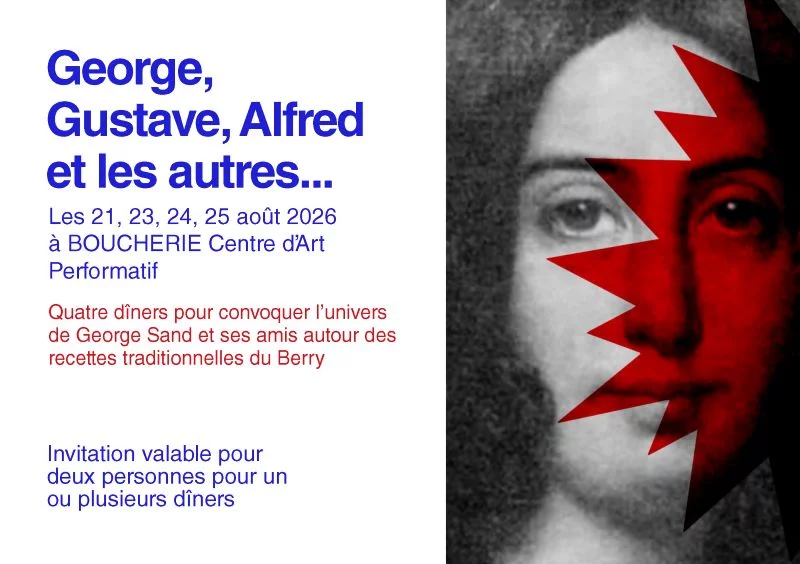 Dîners avec les artistes en résidence : George, Gustave, Alfred et les autres…