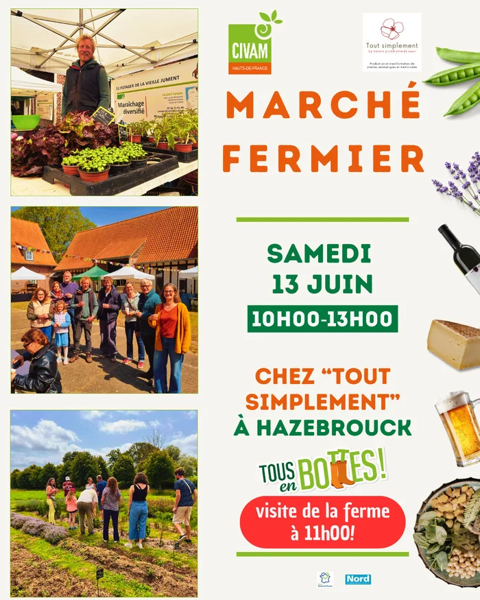 Marché fermier Chez tout simplement