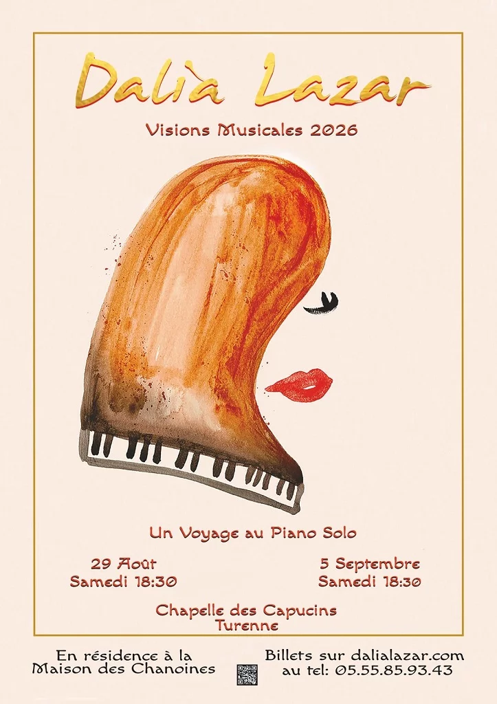 Dalia Lazar en concert : Visions Musicales 2026