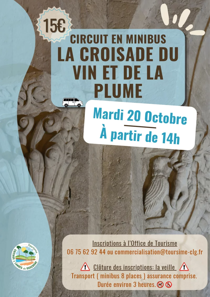 Mini-Circuit : La Croisade du Vin et de la Plume