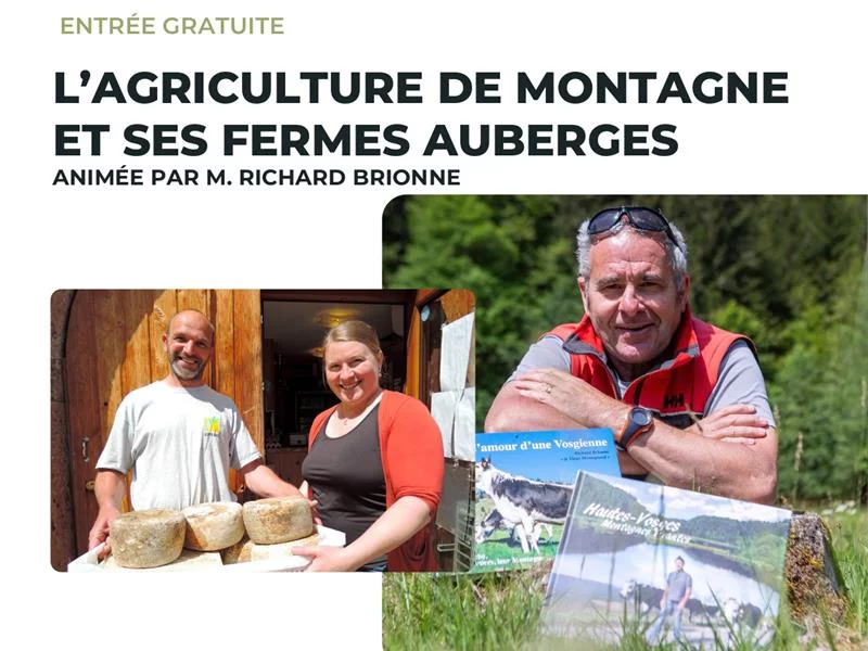 Conférence - Dédicaces sur les fermes auberges