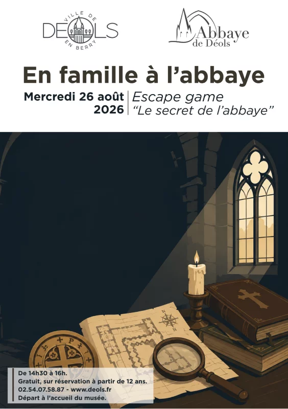 Escape game : "Le secret de l'Abbaye"
