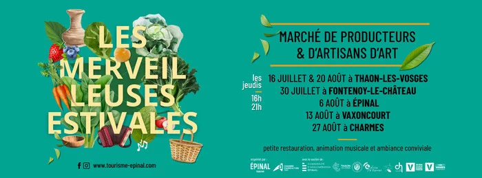 Les merveilleuses estivales 2026