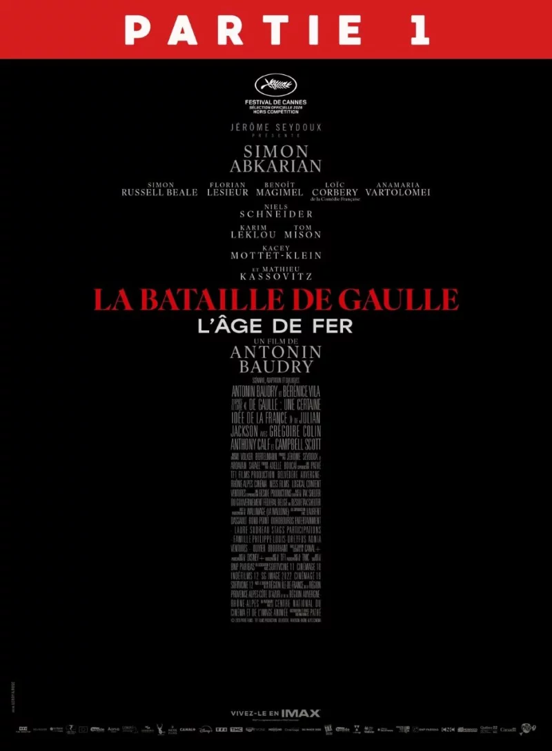 CINE-OFF - séance de 20h :  LA BATAILLE DE GAULLE : L'AGE DE FER