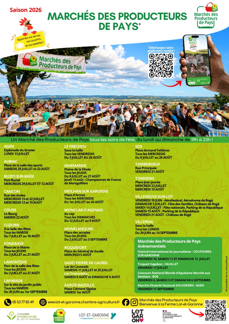 Marché de Producteurs de Pays à Tombeboeuf