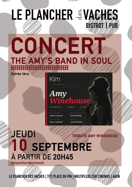 Concert tribute Amy WhineHouse
