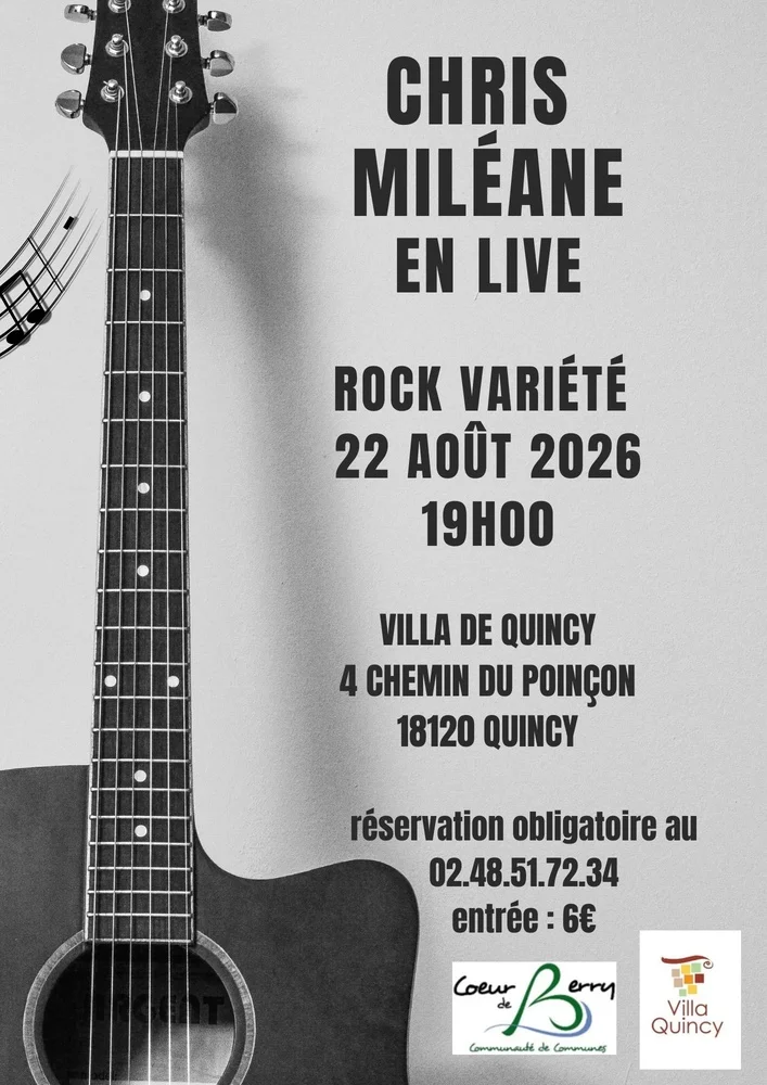 Chris Miléane en live