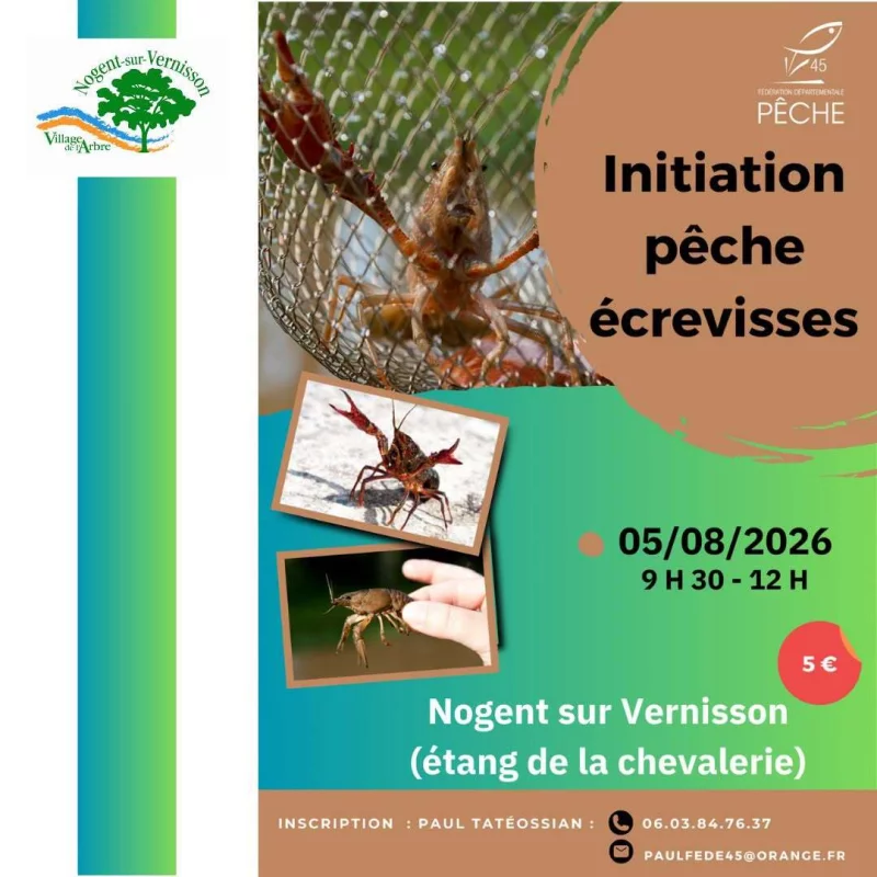 Initiation pêche écrevisses
