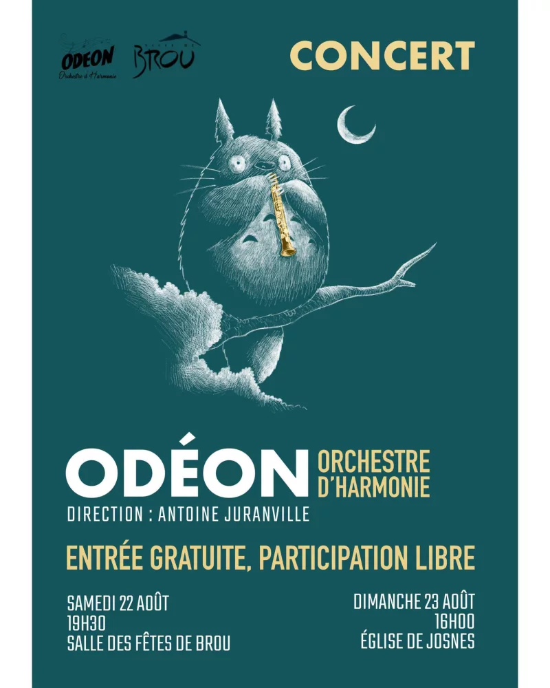 Concert - Odéon, Orchestre d'Harmonie