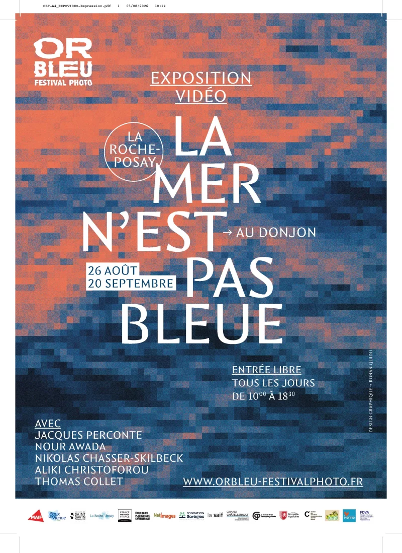 Exposition vidéo – La mer n’est pas bleue