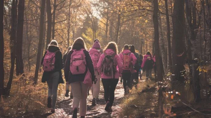 Marche Rose : La Villoise