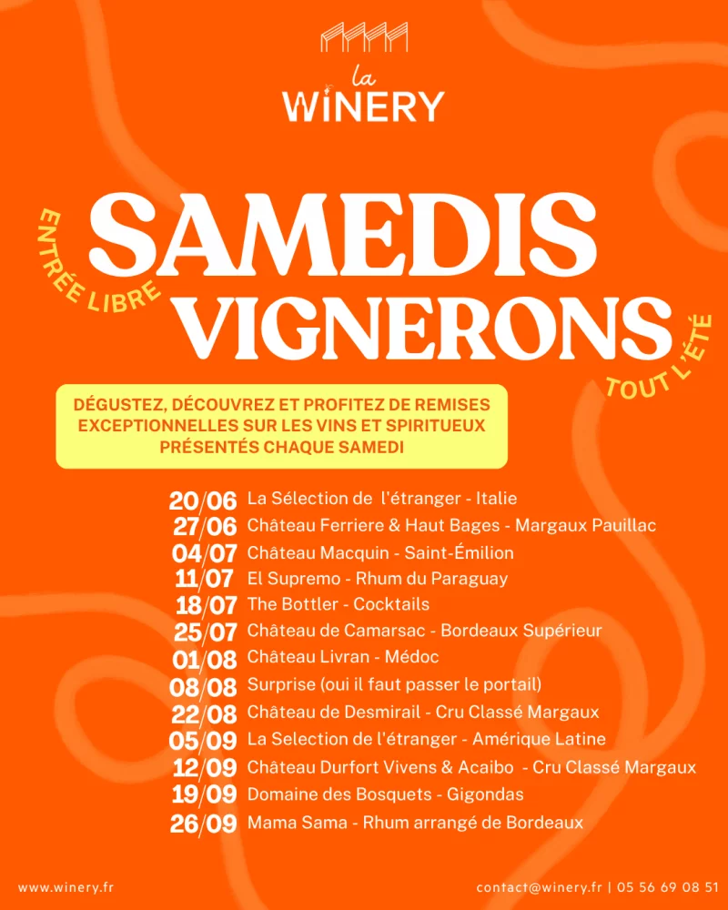 SAMEDIS VIGNERONS : Mama Sama - Rhum arrangé de Bordeaux
