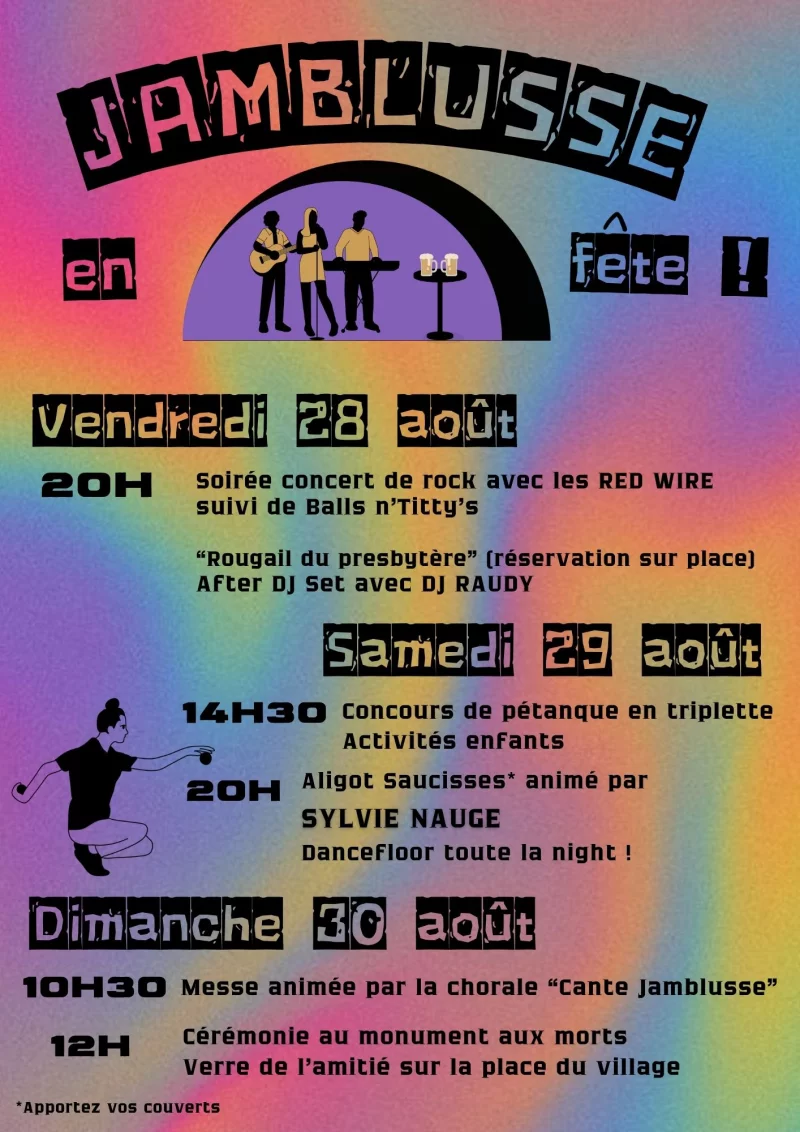 Fête votive de Jamblusse