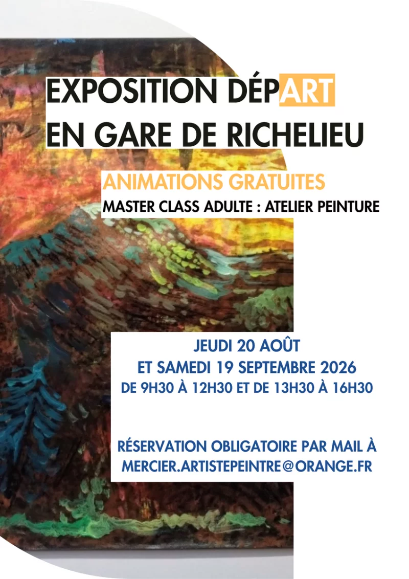 Master class adulte - Atelier peinture par Frédéric Mercier