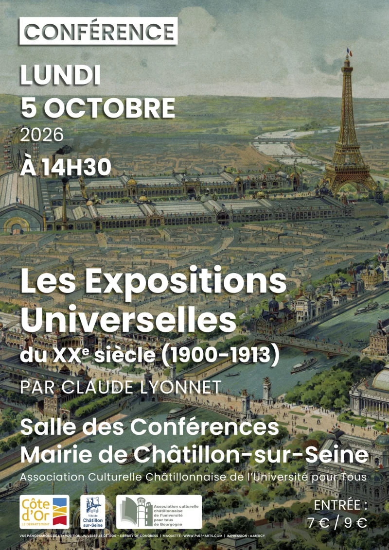 Conférence "Les Expositions Universelles du XXe siècle (1900-1913)"