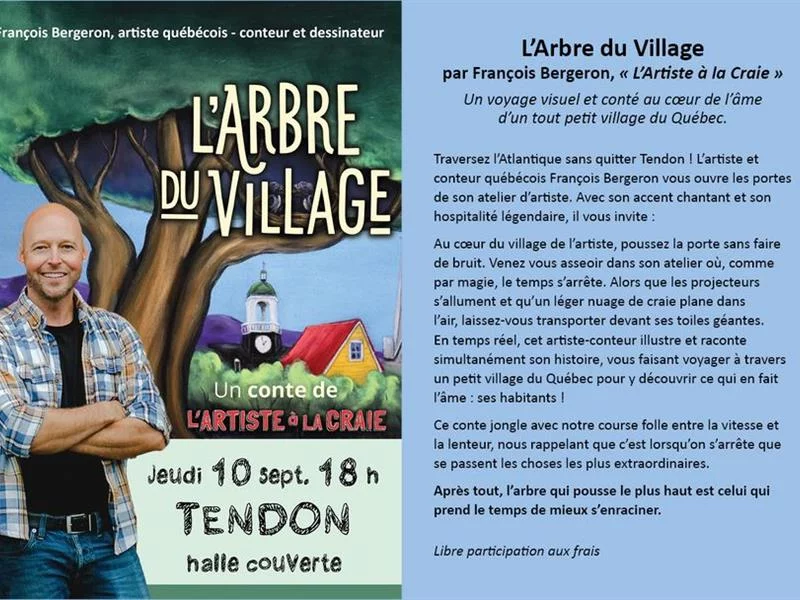 Spectacle conteur "l'arbre à village"