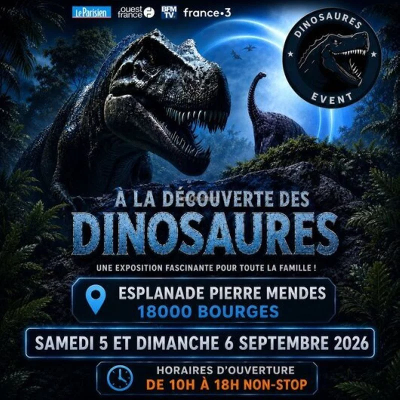 Exposition "À la découverte des dinosaures"