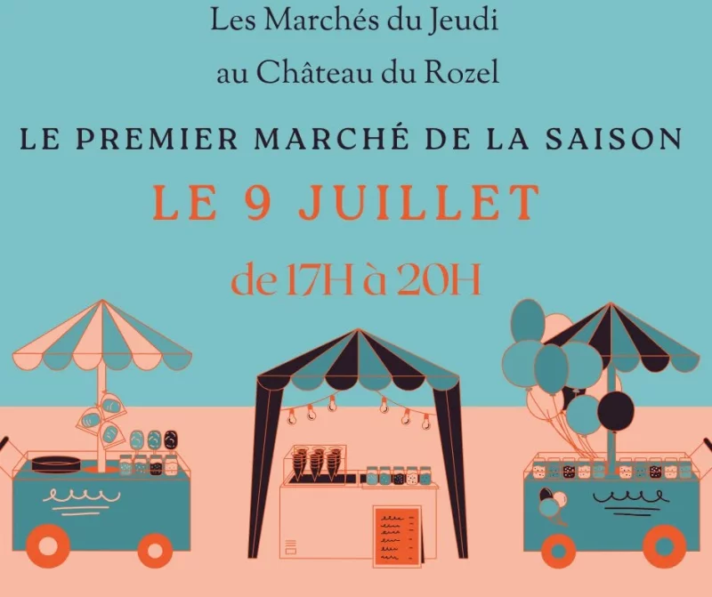 Les Marchés du Jeudi au Château du Rozel