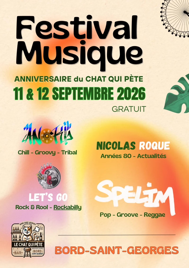 Le chat qui pète - Fête son 1er anniversaire!