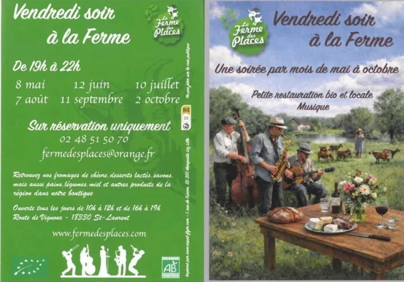 Vendredi soir à la ferme