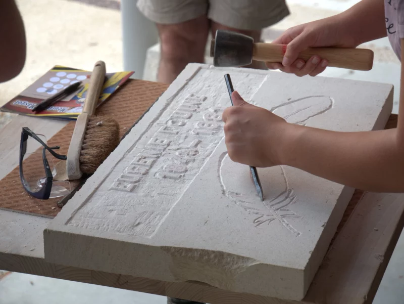 Atelier sculpture & taille de pierres