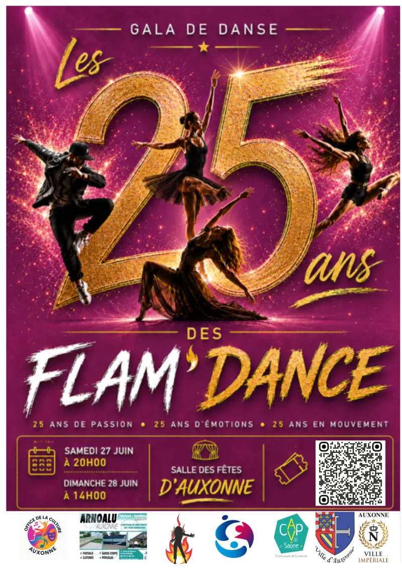 Gala de danse - Les 25 ans des Flam'dance