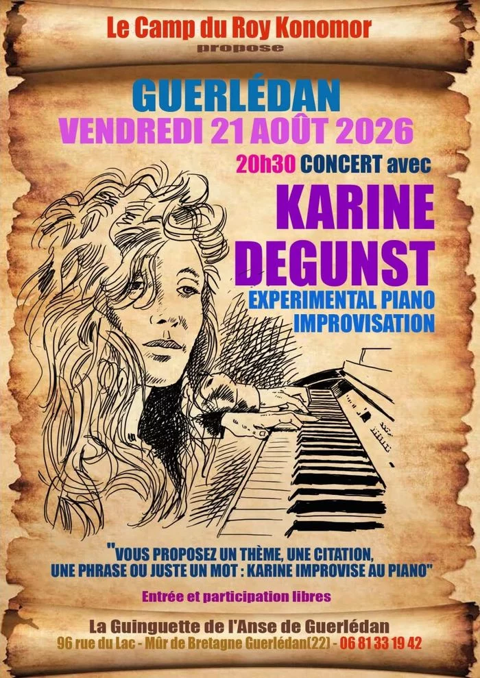 Experimental Piano Improvisation Karine Degunst Piano