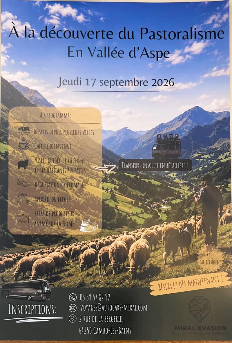 A la découverte du pastoralisme - Vallée d'Aspe