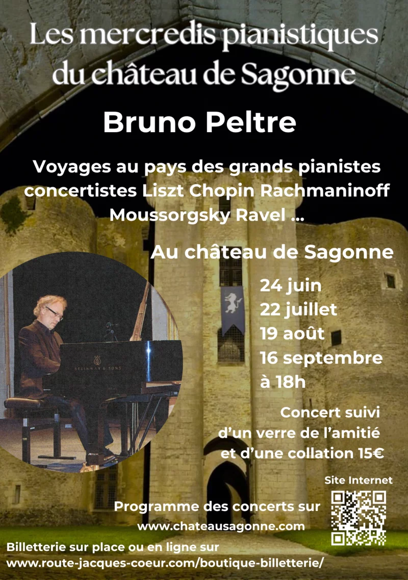 Mercredis pianistiques du château de Sagonne