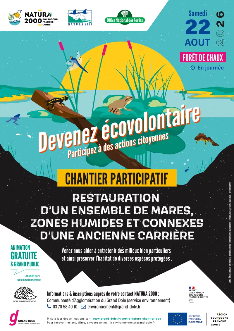 Chantier participatif - restauration de mares
