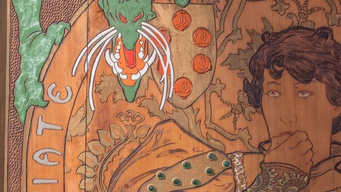 Visite Mon Précieux... "La porte au Lorenzaccio d'Alfons Mucha"